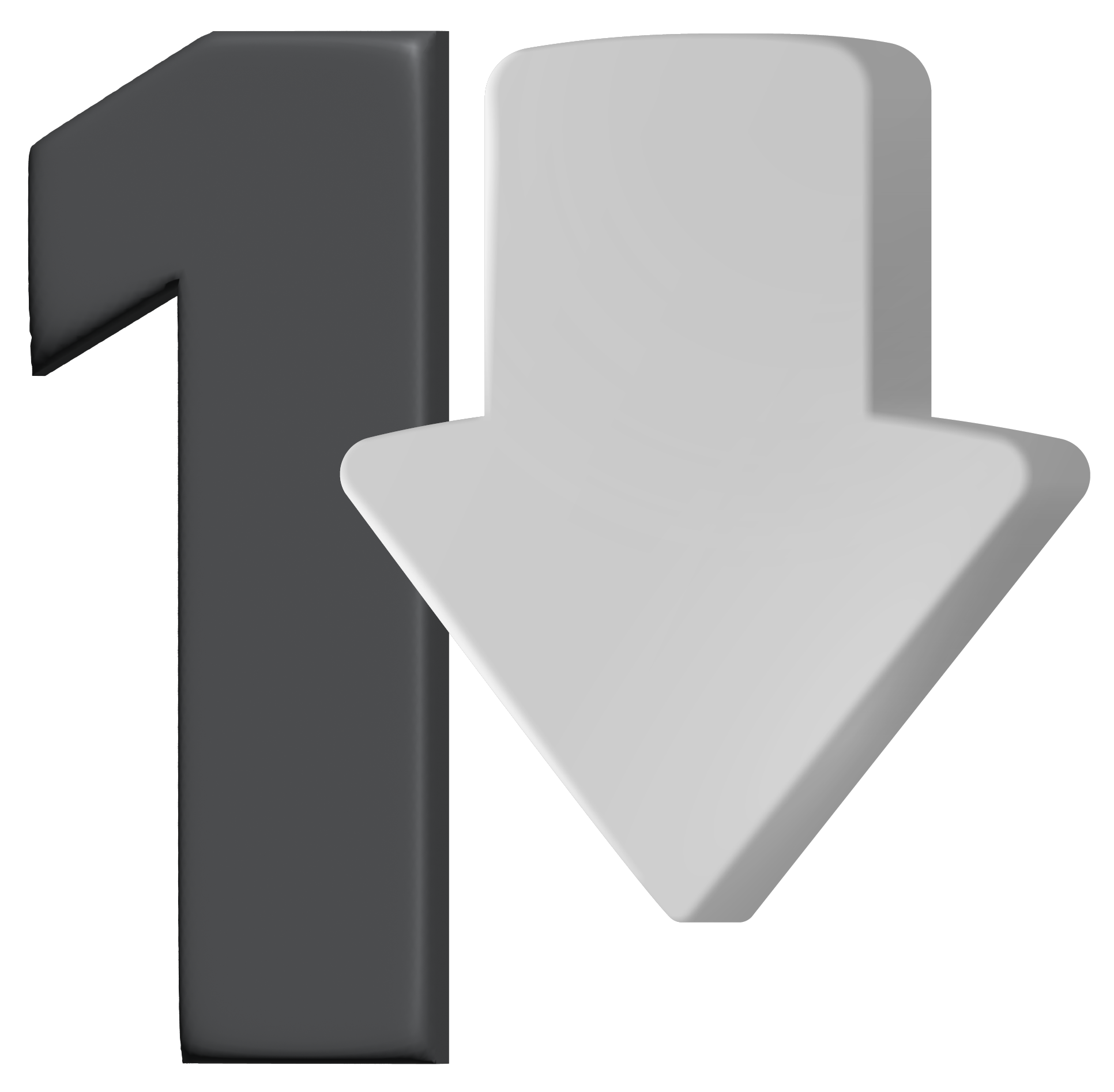 One less icon, black and white