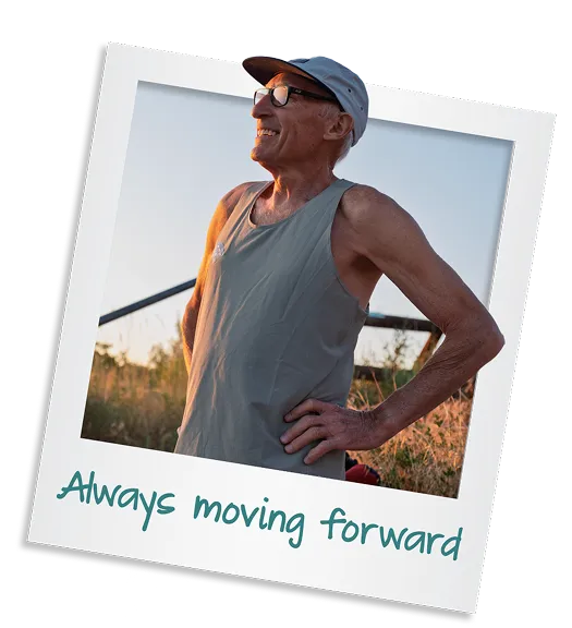 Bruce is a real patient taking GEMTESA®.