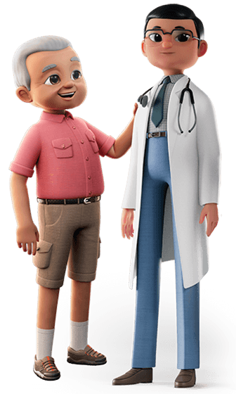 Jim and doctor together